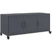 Syfax TV-Schrank Anthrazit 100,5x39x43,5 cm Stahl