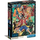 Clementoni Puzzle "Animé Collection Compact One Piece", bunt, Puzzles, KinderB:50cm H:70cm, Motiv, Puzzle, Made in Europe, B:50cm H:70cm