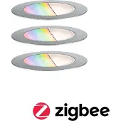 Paulmann Plug & Shine Einbaustrahler Floor 3er RGBW ZigBee
