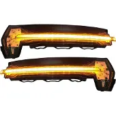Osram Dynamische Full LED Spiegelanzeigen LEDriving für Audi A3 S3 8V RS3 8VA Schwarz