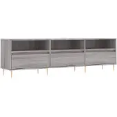 Syfax TV-Schrank Grau Sonoma 150x30x44,5 cm Holzwerkstoff