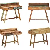 vidaXL Schreibtisch Altholz - Schreibtisch - Schreibtische - Bürotisch - Bürotische
