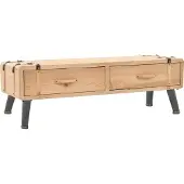 Syfax TV-Schrank Massivholz Tanne 120x33x35 cm