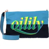 Oilily Umhängetasche Schultertasche Logo Mania Cross Body Ultramarine mehrfarbig