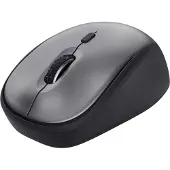 Trust Yvi+, rechts, Optisch, RF Wireless, 1600 DPI, Schwarz, Rot