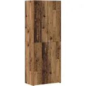Syfax Highboard Altholz 70 x 42,5 x 185 cm