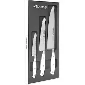 Arcos Set mit 3 Messern aus der Serie RIVIERA BLANC