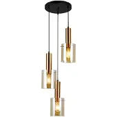 ITALUX Sardo PND-5581-3A-BRO+AMB Hängelampe