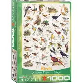Empireposter Die Welt der Vögel - 1000 Teile Puzzle im Format 68x48 cm