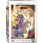 Empireposter 1000 Teile Puzzle Die Jungfrau von Gustav Klimt