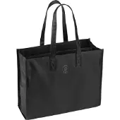 Eskadron Tasche Faux Leather Shopper black Platinum 2025, Größe:Stück