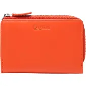 Esquire Leder Geldbörse Viktoria 62 Wallet Flame hellrot