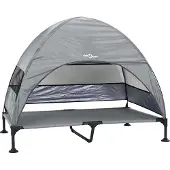 Syfax Hochgelegtes Hundebett Hellgrau 127 x 81 x 108 cm