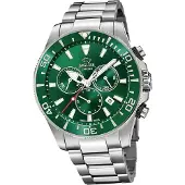 Jaguar Herren Uhr Chronograph Elegant Luxus Edelstahl Executive silber D2UJ861/4