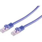 Shiverpeaks RJ45 Patchkabel m. CAT 7 Rohkabel PIMF violett 10m