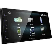 Kenwood DMX125DAB, Schwarz, 2 DIN, 84 W, 50 W, NTSC, PAL, Android
