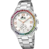 Lotus Damen Uhr Sport Elegant Edelstahl Armbanduhr Classic silber D2UL18924/5