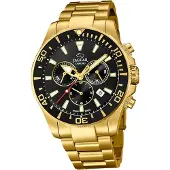 Jaguar Edelstahl Herren Uhr Chronograph Sport gold Executive D2UJ864/3