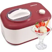 Syntrox Germany 1,0 l Eismaschine mit Kompressor Polari Eiscreme Maschine Eisbereiter