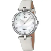 Candino Damen Uhr Analog Elegant Edelstahl Armbanduhr Elegance creme weiß D2UC4601/1