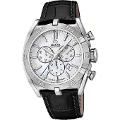Jaguar Herren Uhr Chronograph Elegant Luxus Leder Executive schwarz D2UJ857/A