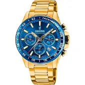 Festina Herren Uhr Elegant Edelstahl Armbanduhr gold D2UF20634/3