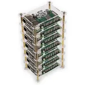Joy-It Tower Gehäuse für 7 RPi 3B/3B+
