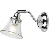 Rabalux Antoine 3207 Wandleuchte E14 IP44 Badezimmerbeleuchtung Metall Glas