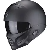 Scorpion Exo-Combat II Solid Matt Schwarz Jethelm Größe XS