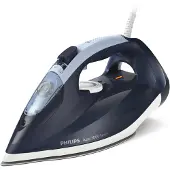 Philips 7000 series DST7030/20 HV Dampfbügeleisen Dunkelblau, Trocken- & Dampfbügeleisen, SteamGlide Plus-Sohle, 2 m, 250 g/min, Blau, 50 g/min