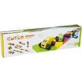 Cubika Holz Rennwagen mit Garage