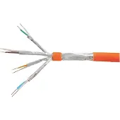 Equip Cat.7 S/FTP Simplex Installationskabel, LSOH, Vollkupfer, 200m, 200 m, Cat7, S/FTP (S-STP), Orange
