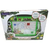 Lexibook Magnetische Mehrfarben-Zeichentafel Tiere A5