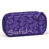 Satch Schlampermäppchen Schlamperbox Bright Faces violett