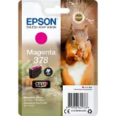 Epson Squirrel 378 Eichhörnchen Claria Photo HD Single Magenta Tinte, Standardertrag, Magenta, Tinte auf Pigmentbasis, 4,1 ml, 1 Stück(e), Einzelpackung