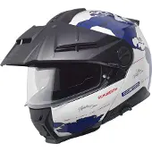Schuberth Modular Helm E2 ATLAS Blau Weiß größe S