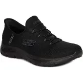 SKECHERS Damen Slipper/ Slip-On-Sneaker DIAMOND DREAM Schwarz Textil Größe: 361/2
