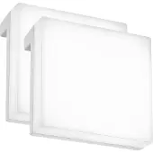 Briloner LED-Spiegelleuchte Aniani, weiß, 4.000 K, 2er-Set