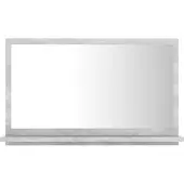 Syfax Badspiegel Betongrau 60x10,5x37 cm Holzwerkstoff