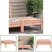 The Living Store Gartenhocker Massivholz Douglasie