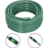 Syfax Gartenschlauch mit Kupplung-Set Grün 0,5" 20 m PVC