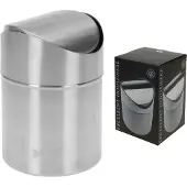 Excellent houseware ORION Mülleimer Abfalleimer MINI für Badezimmer Kosmetikeimer