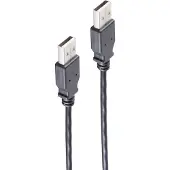 Shiverpeaks BS13-22015, 0,5 m, USB A, USB A, USB 2.0, 0,48 Gbit/s, Schwarz