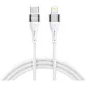 Wozinsky 5907769308772, 1 m, Lightning, USB C, Stecker, Stecker, Weiß