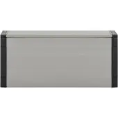 vidaXL Mülltonnenbox Grau 85x34x40 cm