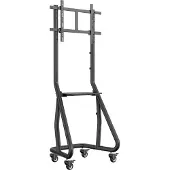 Equip 37"-80" Hochleistungs-TV-Wagen, 94 cm (37"), 2,03 m (80"), 200 x 200 mm, 600 x 400 mm, Aluminium, Kunststoff, Edelstahl, Schwarz