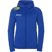 Kempa Damen Kapuzenjacke Ambition 28 200515040 S - Royal/Limonengelb - S