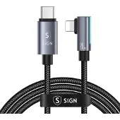 Sign USB-C-auf-Lightning-Kabel 1,2 m, 20 W - Schwarz