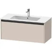 Duravit Ketho.2 Waschtischunterbau wandhängend, 1 Auszug, 1010x440x480mm, für ME by Starck 233610, K25064091910000, Farbe: Taupe Matt Dekor