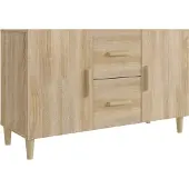 Syfax Sideboard Sonoma-Eiche 100x36x60 cm Holzwerkstoff